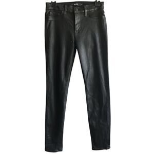 Hudson Nico Super Skinny Mid Rise Jeans Black Size 29